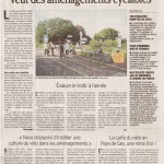 Article dans le Dauphiné libéré du 6 novembre 2012