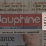 Article sur notre comptage dans le Dauphiné, avec rappel en page de titre
