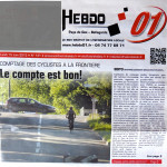 Article sur le comptage dans Hebdo01