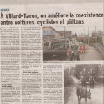 Route de Brétigny à Ornex: améliorations en vue pour les piétons et cyclistes