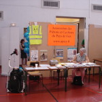 Notre stand au forum des associations de Prévessin