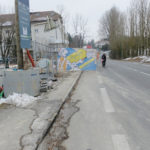 Avenue de Vessy à Ferney-Voltaire: une belle série de points noirs cyclistes et piétons