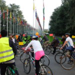 Défilé vélo à l’ONU: quelques images de la parade multiculturelle à Genève