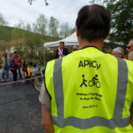 Inauguration de la piste cyclable entre Grilly et Divonne-les-Bains