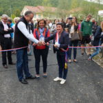 Inauguration de la piste cyclable entre Grilly et Divonne-les-Bains