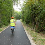 Inauguration de la piste cyclable entre Grilly et Divonne-les-Bains