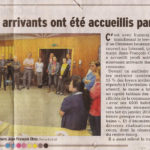 Un article du Dauphiné sur la soirée des nouveaux arrivants à Ornex lors de laquelle nous avons présenté APiCy