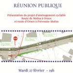 Réunion publique à Prévessin sur un projet d’aménagement cyclable