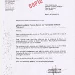 Réponse de la mairie de Meyrin à notre courrier commun avec PROVELO