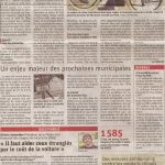 Un article sur le vélo électrique et sur le vélo et les municipales