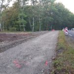 Versonnex : travaux en cours pour la future piste cyclable de Bois-Chatton