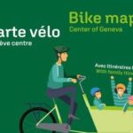 Une nouvelle carte vélo pour Genève centre