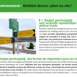 Bulletin municipal d’Ornex : une page sur le vélo !